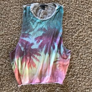 Tropical muscle tee!